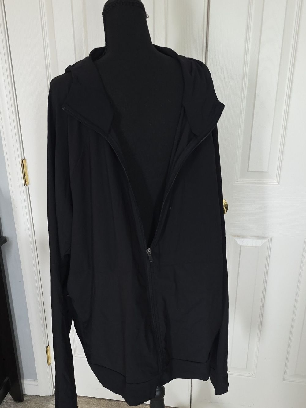 tek gear Black and Neon Yellow Logo Active Light weight jacket 3XL TALL